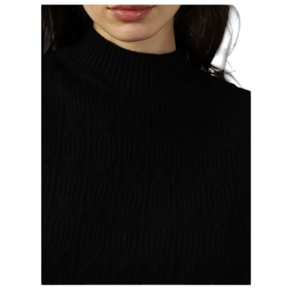 Twik exclusive for Simons black high neck sleeveless sweater vest size M - Picture 3 of 6